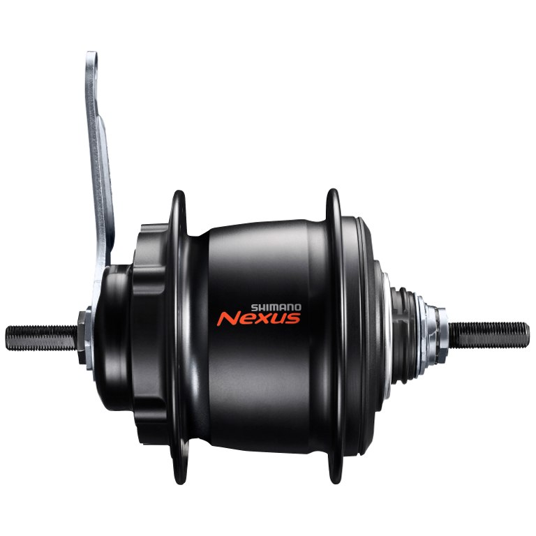 Shimano-Nexus-SG-C6001-8CD-Internal-Gear-Hub.jpg Moyeu à vitesses intégrées Shimano Nexus SG-C6001-8CD - Frein à rétropédalage + Fixation par écrou 5 trous / 10x135 mm - 8 vitesses – Image 1