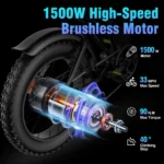 Vélo électrique YVY K20 1500 W – Bild 8